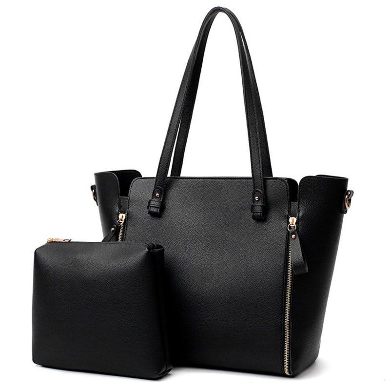 2018 High Quality New Las Sachet Bag Women S Simple Two Piece Online High Quality New Las Sachet Bag Women S Simple Two Piece Zipper Handbags