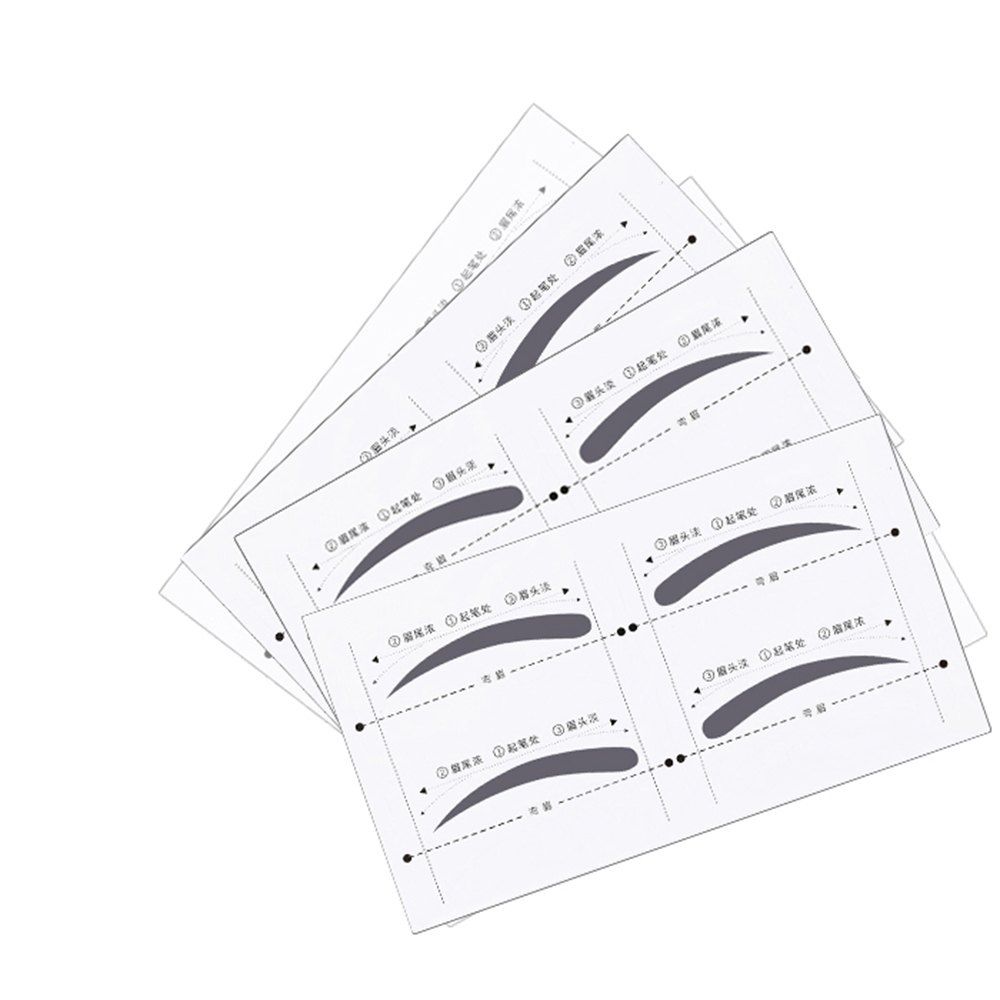 

Bended Brow Paste Lazy Eyebrow Card 8 Pairs, 4#