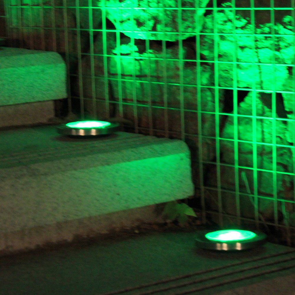 4pcs Solar Ground Light 3led Lawn Yard Waterproofing Outdoor Garden Landscape Lighting Decoration Lamp