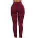 Skinny Solid Color Long Pants -  
