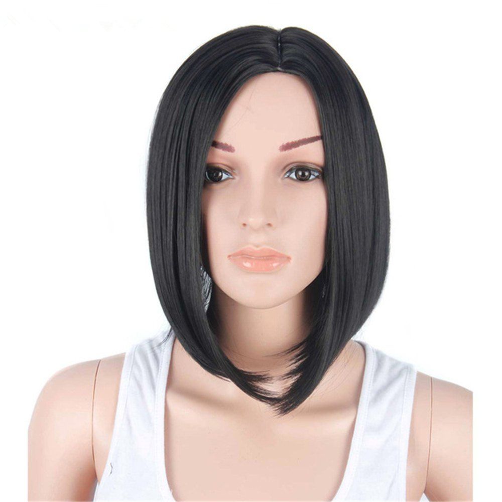 Shops CHICSHE Synthetic Short Wigs for Black Women Black Bob Pixie Cut Hair...