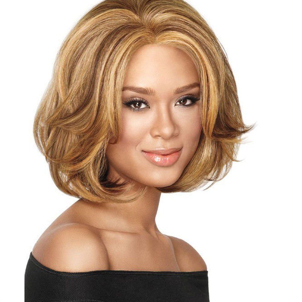 

Ladies Short Fluffy Curly Wigs, Brown