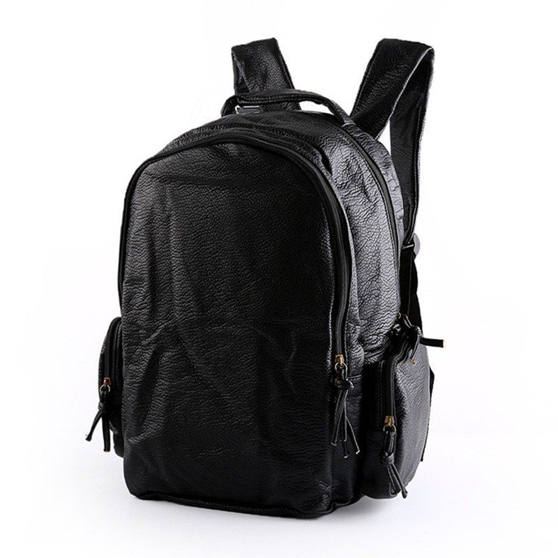 2018 Korean Backpack Soft Leather Rucksack Uni School Knapsack Latest Korean Backpack Soft Leather Rucksack Uni School Knapsack Bag Large Handbag