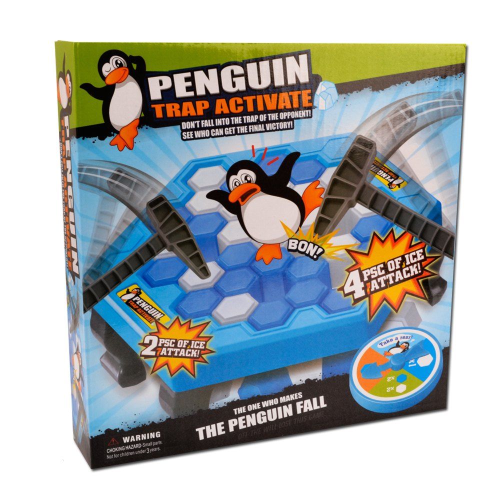 [28% Off] Penguin Ice Cubes Mini Table Game 