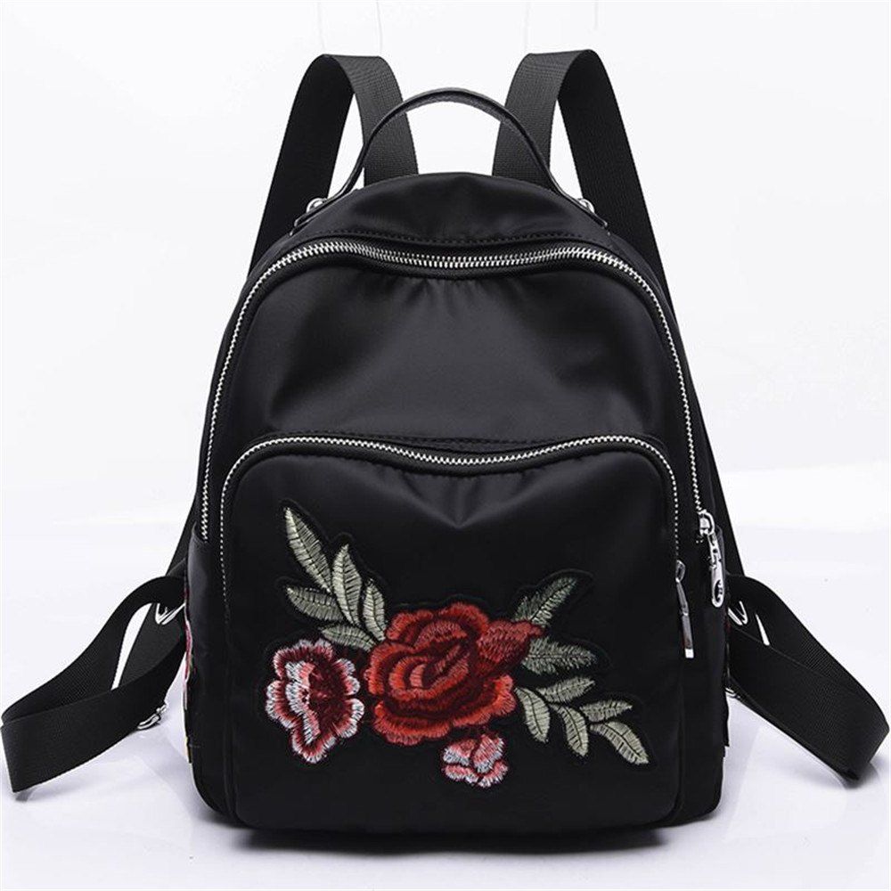 floral backpack purse