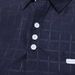 New  Simple Lattice Printed Slim  Tide Business Long-Sleeved Shirt -  