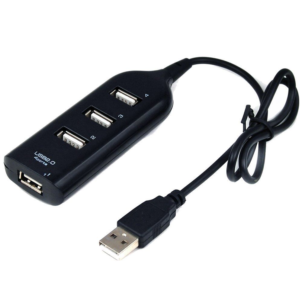 [41% OFF] 4 Ports Mini USB 2.0 Hub For Laptop PC High Speed 480Mbps ...