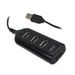 4 Ports Mini USB 2.0 Hub for Laptop PC High Speed 480Mbps Adapter -  