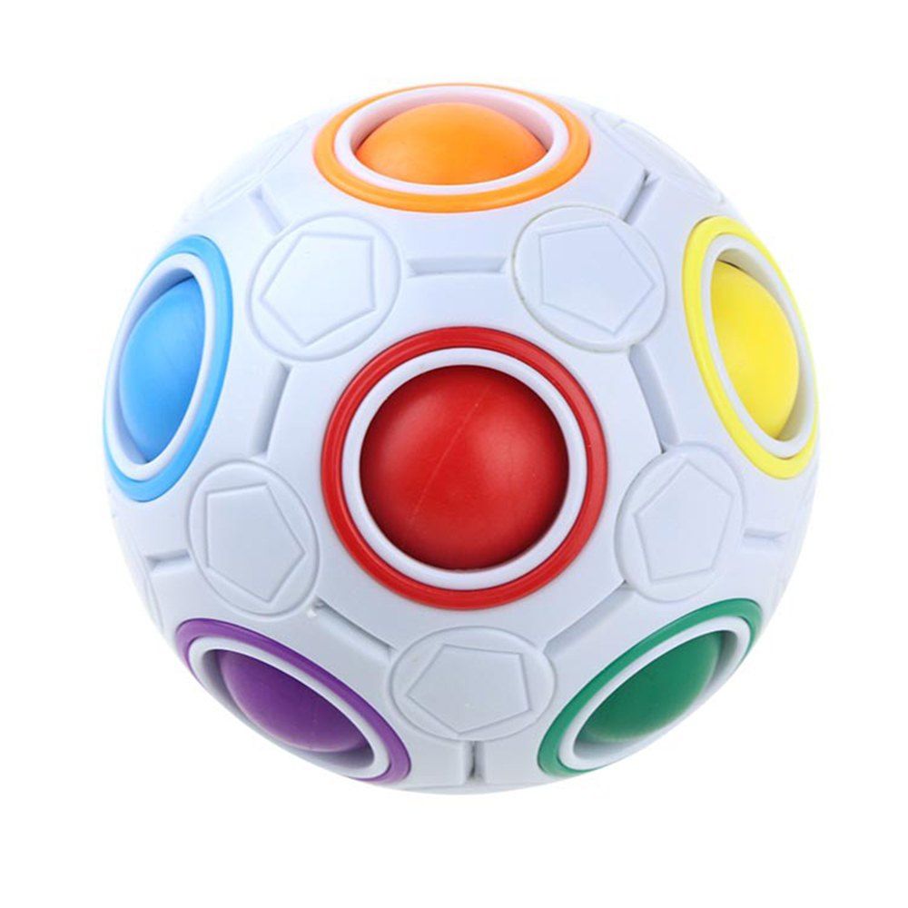 [38% OFF] Puzzle Decompression Magic Rainbow Ball Creative Mini ...