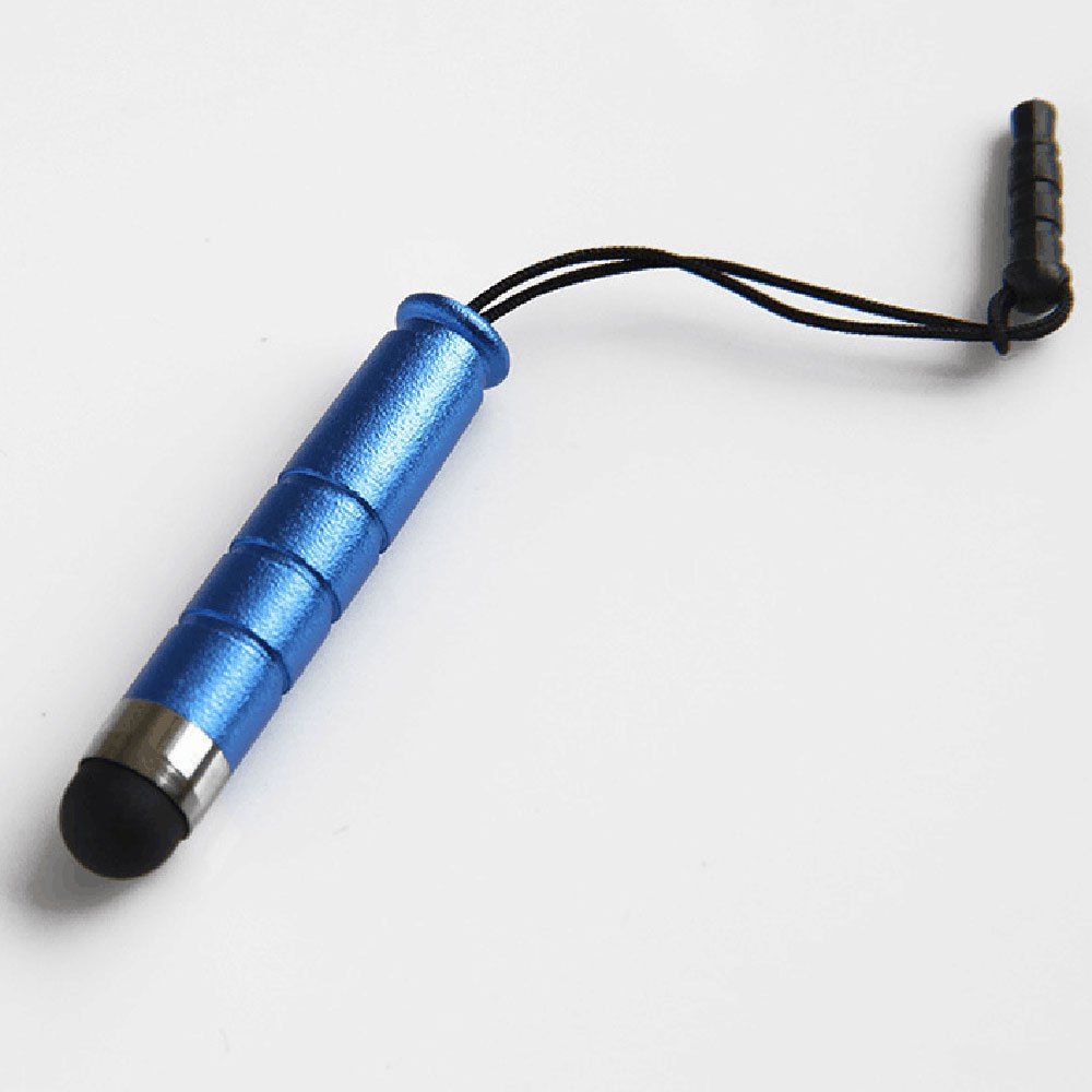 

Mini with Dust Plug Plastic Material Capacitive Stylus Touch Pen, Blue