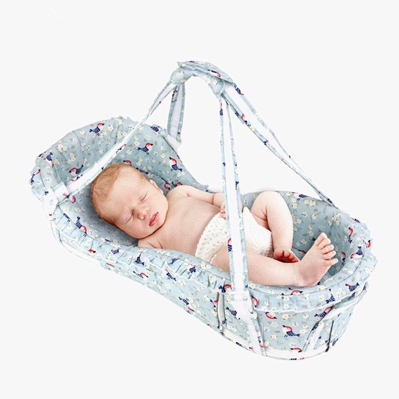 28 Off Sunveno Portable Baby Crib Basket Bed Travel Cradle