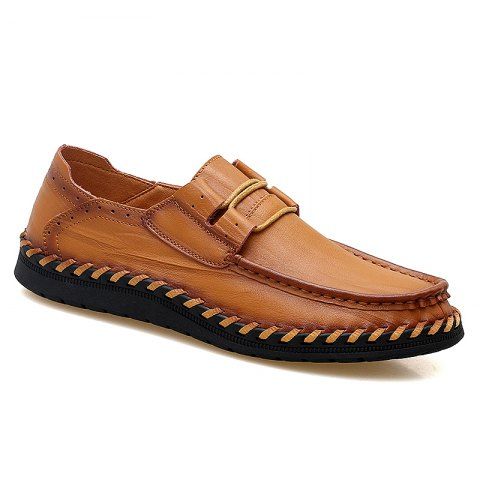 mens casual leather shoes