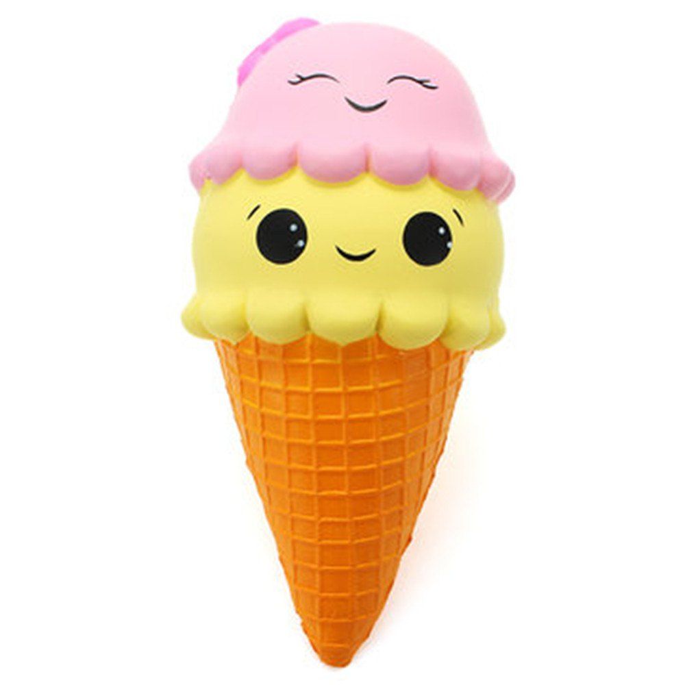 unicorn ice cream cone squishy