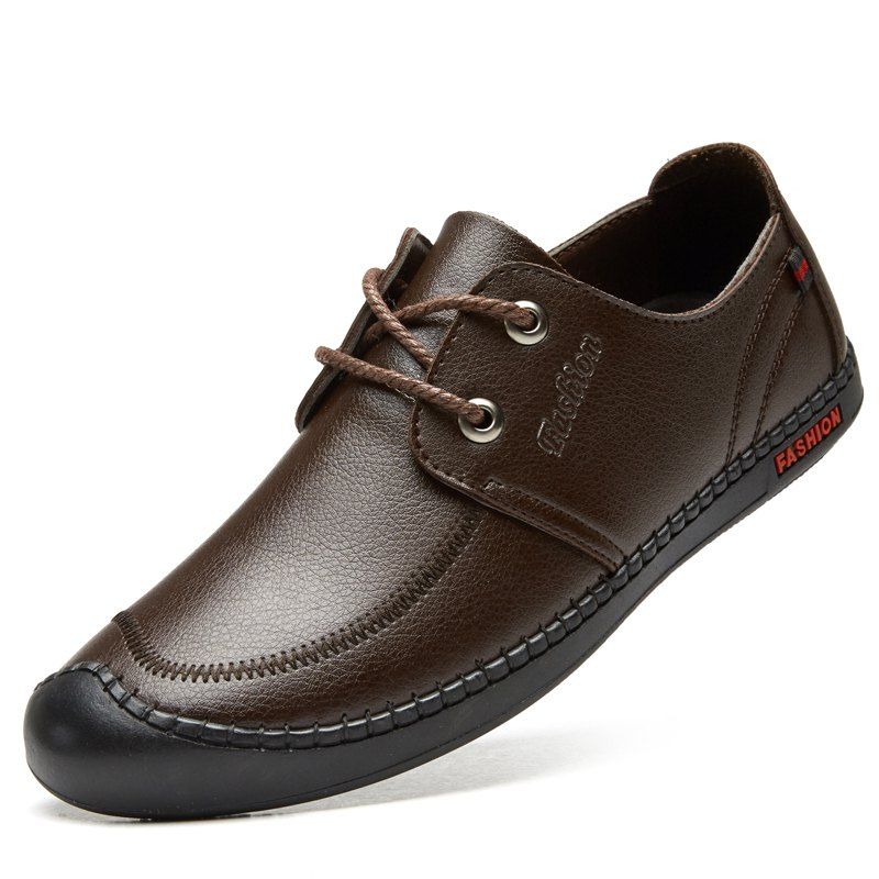 [29 OFF] Men Casual Wear Outsole Leather Wedding Shoes Rosegal