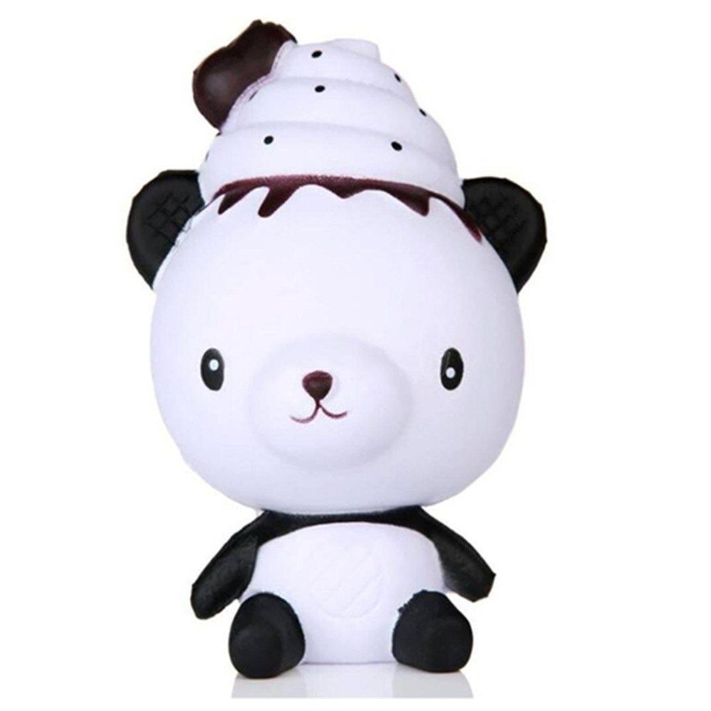 

Jumbo Squishy Slow Rising Kawaii Cute Cartoon Bear Toys, White