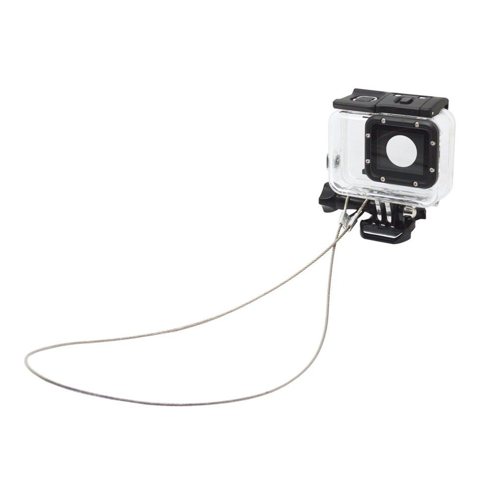 

Accessories 30CM Stainless Steel Lanyard Tether for GoPro Hero, Silver