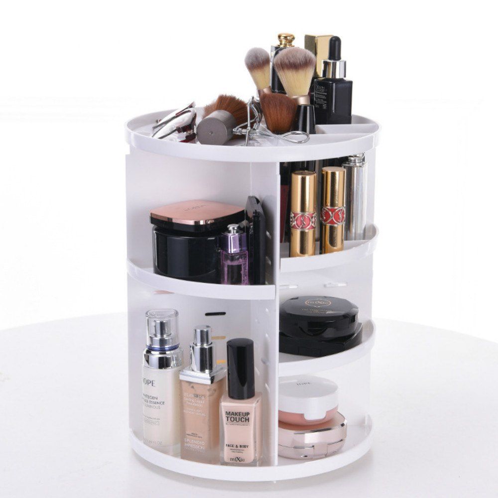 [36% OFF] 360 Degree Revolving Cosmetic Shelf Skin Care Products