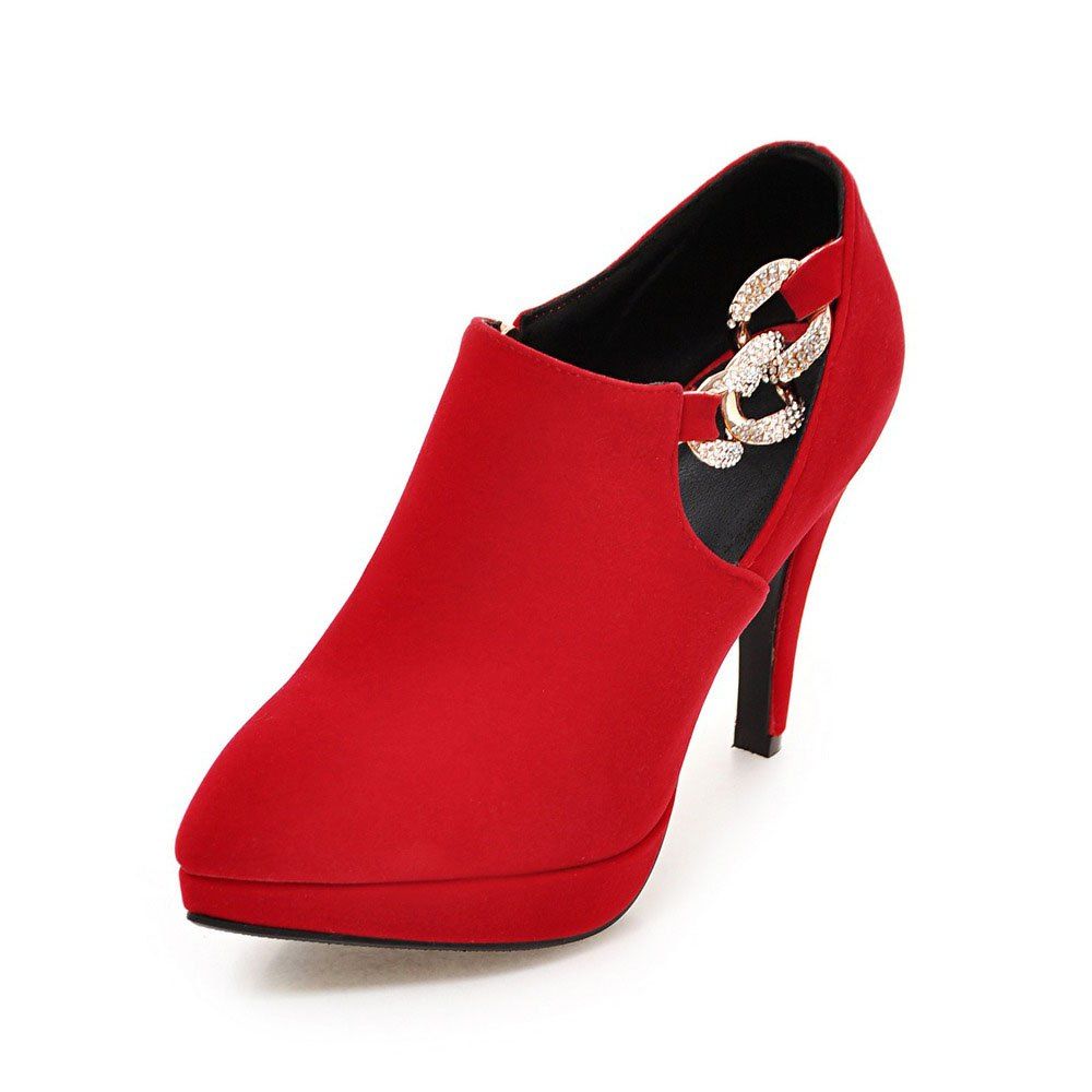 

Sexy Sanding High Heeled Women Shoes, Red
