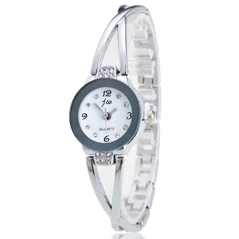 

Korean Fashion Business Female Casual Student Bracelet Quatrz Watch, White