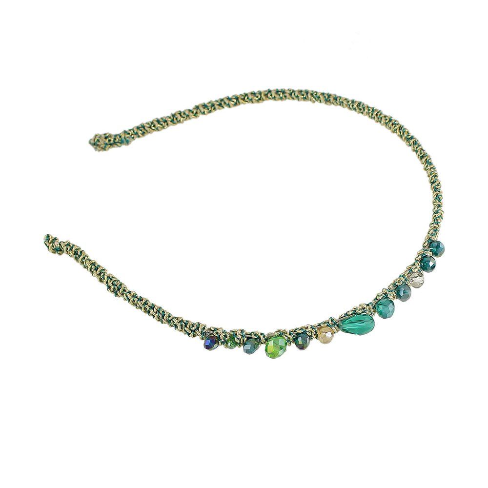 

Blue Green Red Color Elastic Hairband