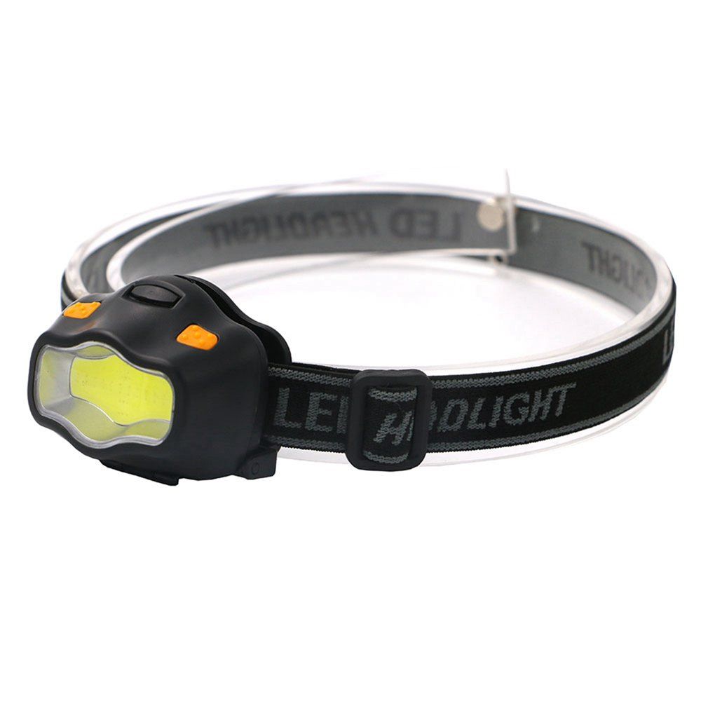 

ZHISHUNJIA YH-6889 COB White + Red LED Dual Light Glare Headlight (3xAAA), Black