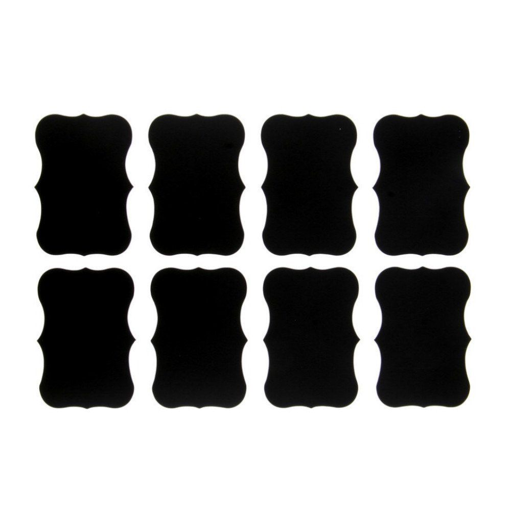 

40 PCS DIY Kitchen Jam Jar Labels Stickers, Black