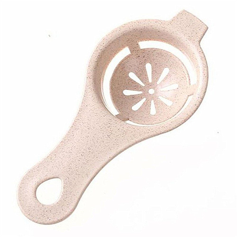 

Separator Egg White Yolk Filter Separator for Cooking Kitchen Gadget, Apricot
