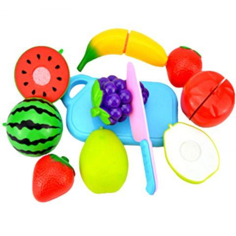 frutas de plastico para niños