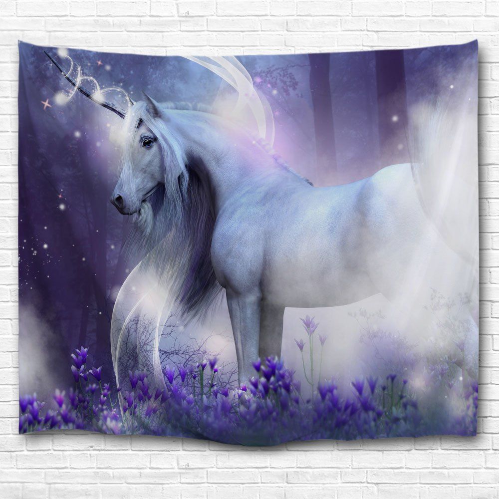 

Pegasus Unicorn 3D Printing Home Wall Hanging Tapestry for Decoration, Multi-a