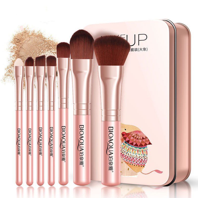 

BIOAQUA Fine Make-Up Brush Suit, Misty rose