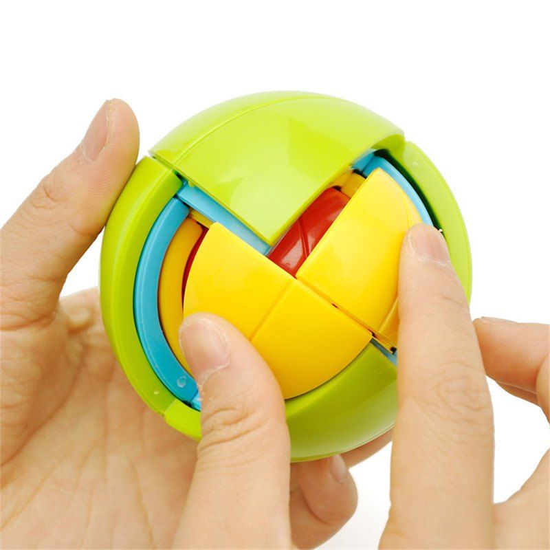 

Puzzle Toy Children Intelligence Development 3D Jigsaw Puzzle DIY Assembly, Multi