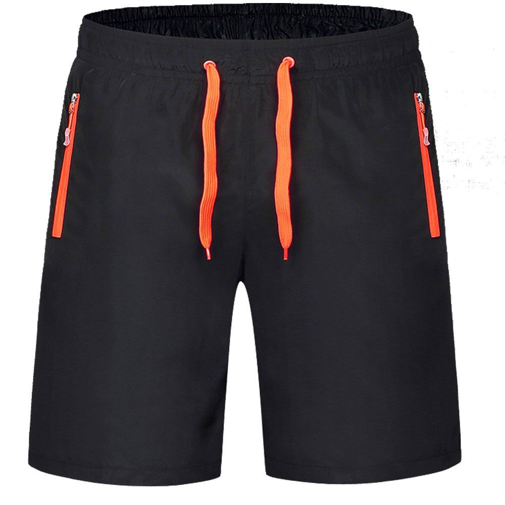 

New Men's Leisure Beach Pants Dry Five Points Shorts Junior Sports Shorts, Orange
