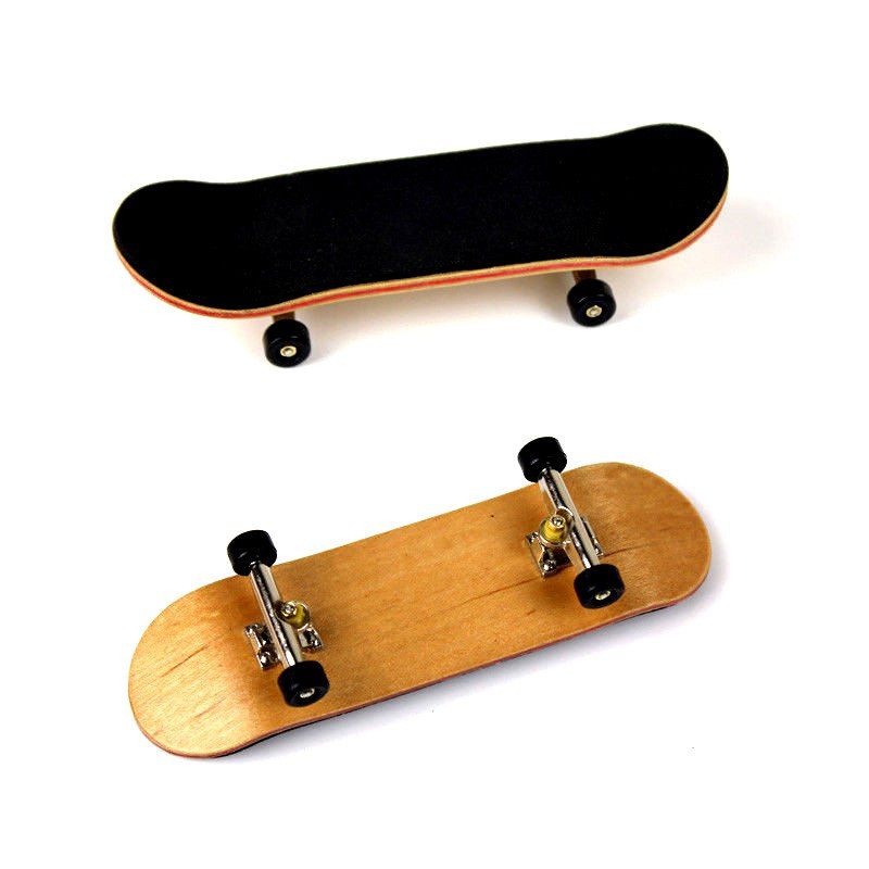 [43% OFF] New Complete Wooden Fingerboard Finger Skate Board Grit Box ...