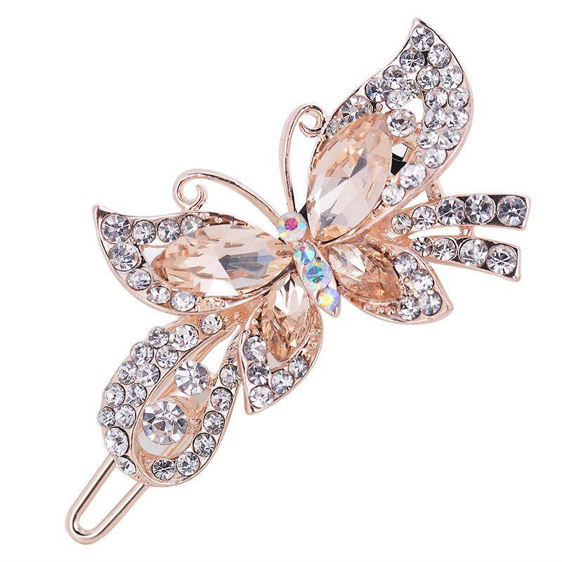 

Fashion Hairpins Accessories Plated Clips Hair Pin Ponytail, Camel brown