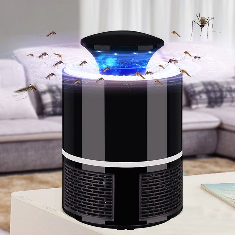 

HNW - 365 Electric Mosquito Killer Lamp LED Bug Zapper, Black