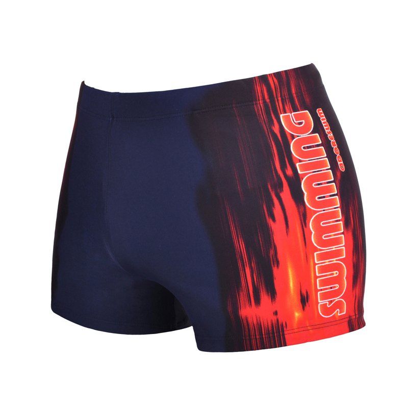 

Men's Boxer Swimming Trunks, Navy blue