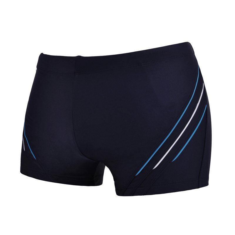 

Man Comfortable Chloride Boxer Swimming Trunks, Navy blue