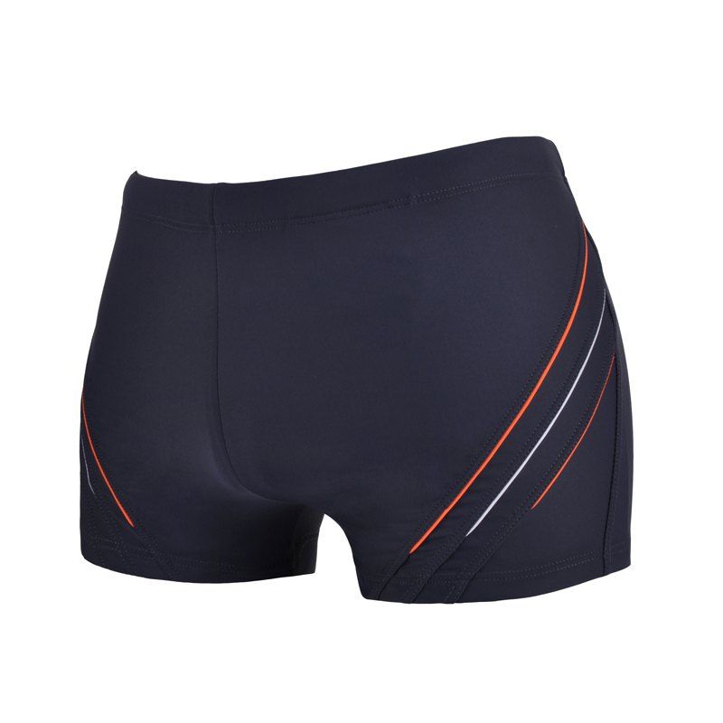 

Man Comfortable Chloride Boxer Swimming Trunks, Jet gray