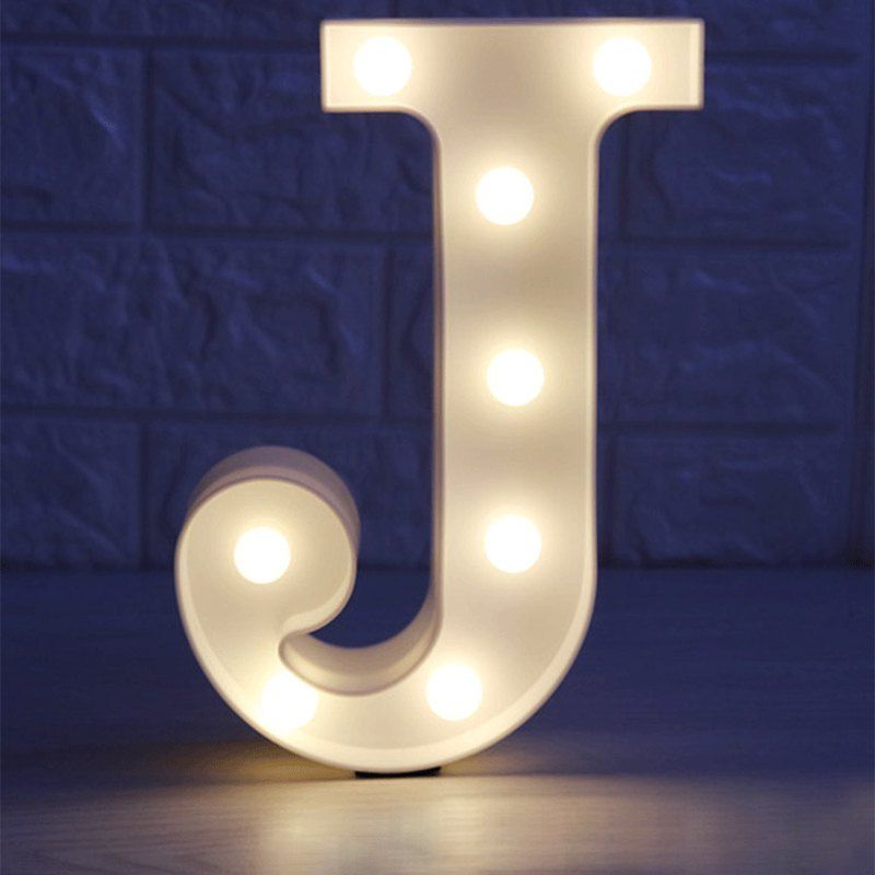 

LED Light 26 Letters Festival Lovely Decoration Multi-Function Light, Multi-j