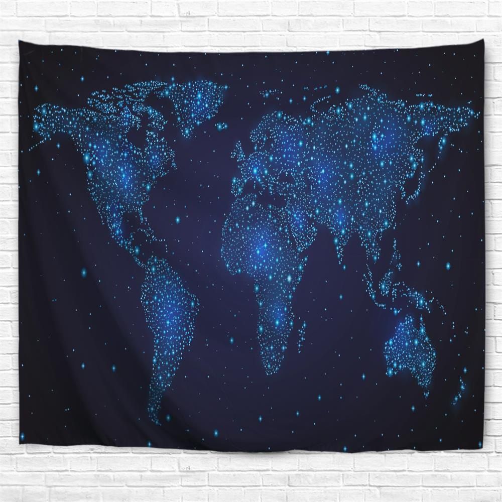 

Star Map 3D Printing Home Wall Hanging Tapestry for Decoration, Multi-a