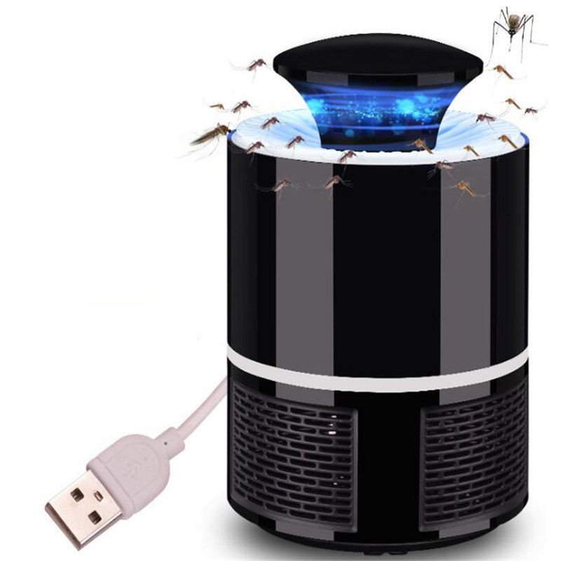 

Household Silent Pregnant Women Child USB Plug in Mosquito Killer, Black