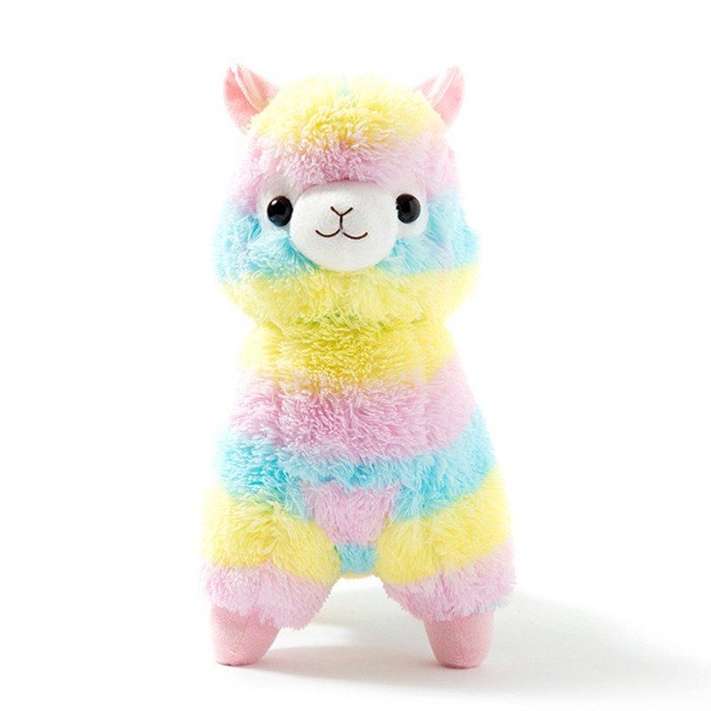 

13CM Alpaca Plush Doll Multicolour Gift, Multi-a