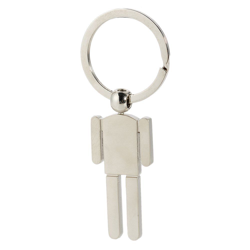 

Zinc Alloy Key Chain Pendant, Silver