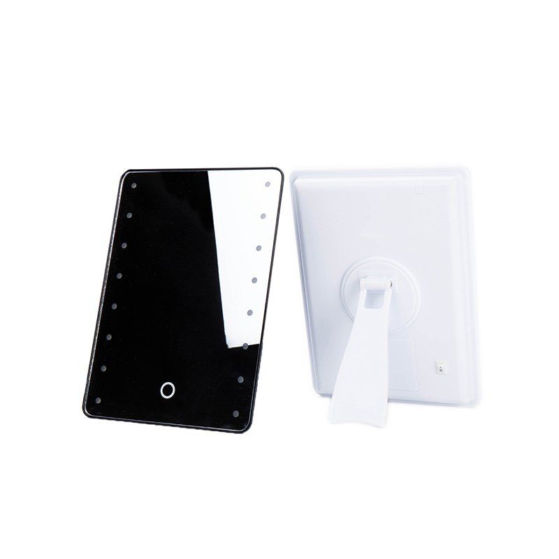 

16 LED Lighted Makeup Mirror Portable Touch Screen Cosmetic Beauty Desktop, White
