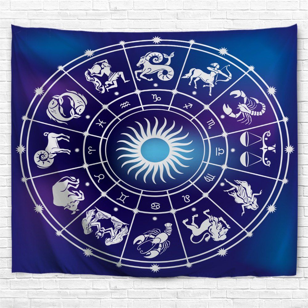 

Constellation Mandala 3D Printing Home Wall Hanging Tapestry for Decoration, Multi-a