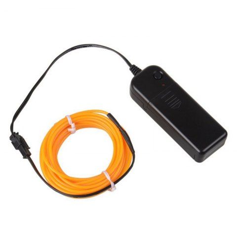 Online 3m Neon Light Electroluminescent Wire / El Wire with Battery Pack  