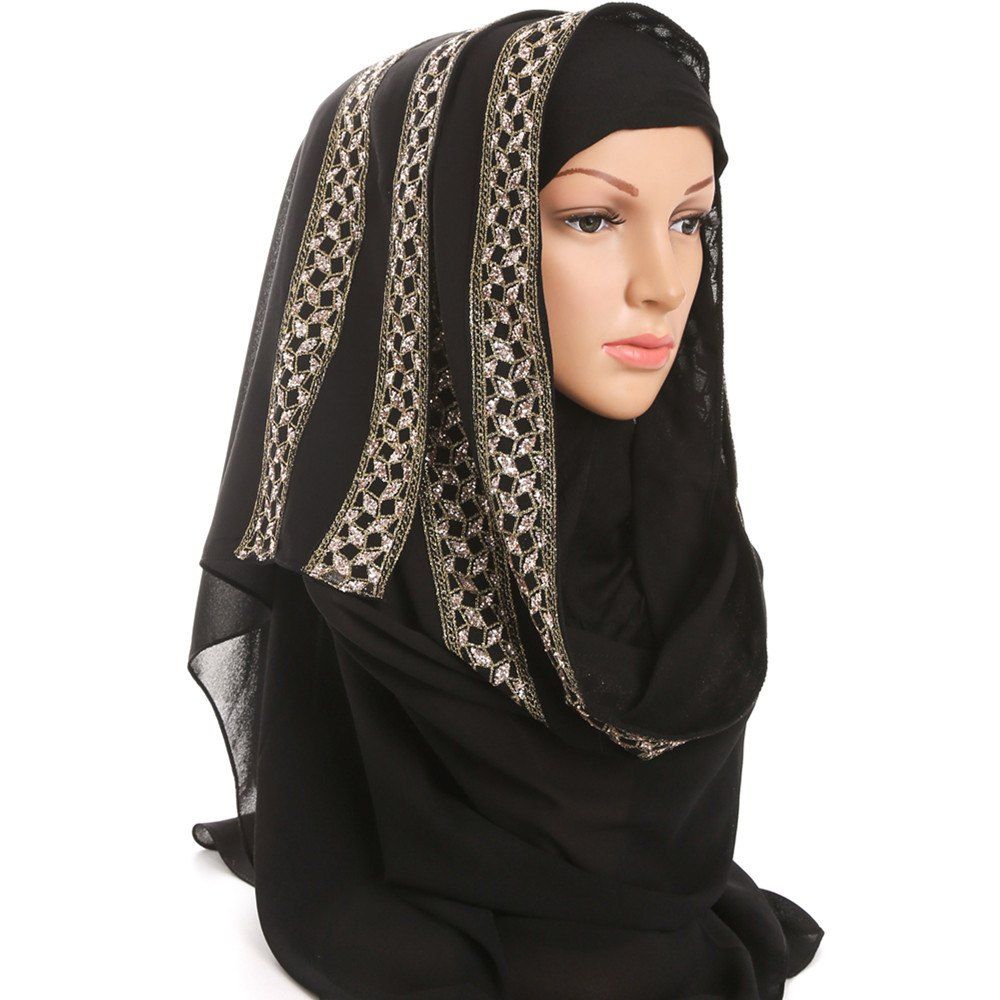 

Women Stretch Turban Hat Velvet Hair Loss Head Scarf Wrap, Black