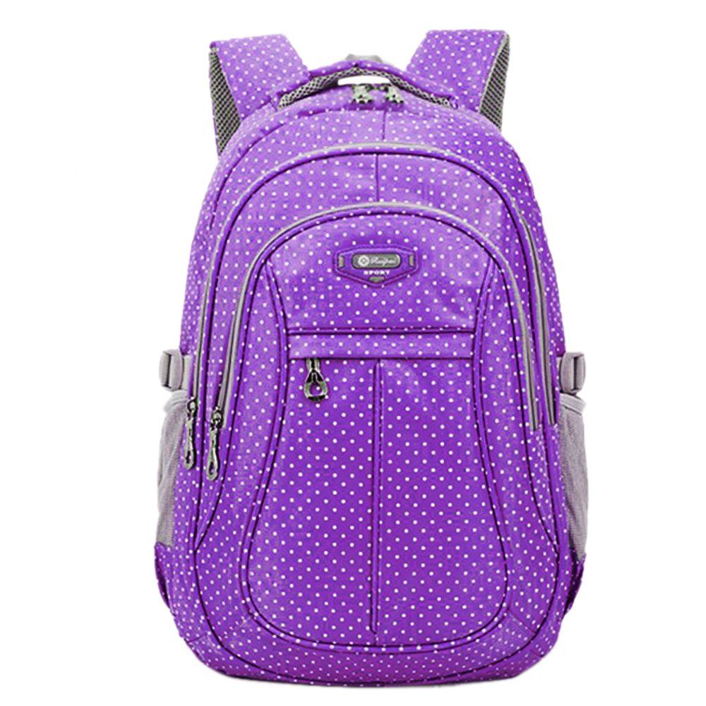 [32 OFF] Ruipai 1126 Popular Style Polkadot Print School Bag Children