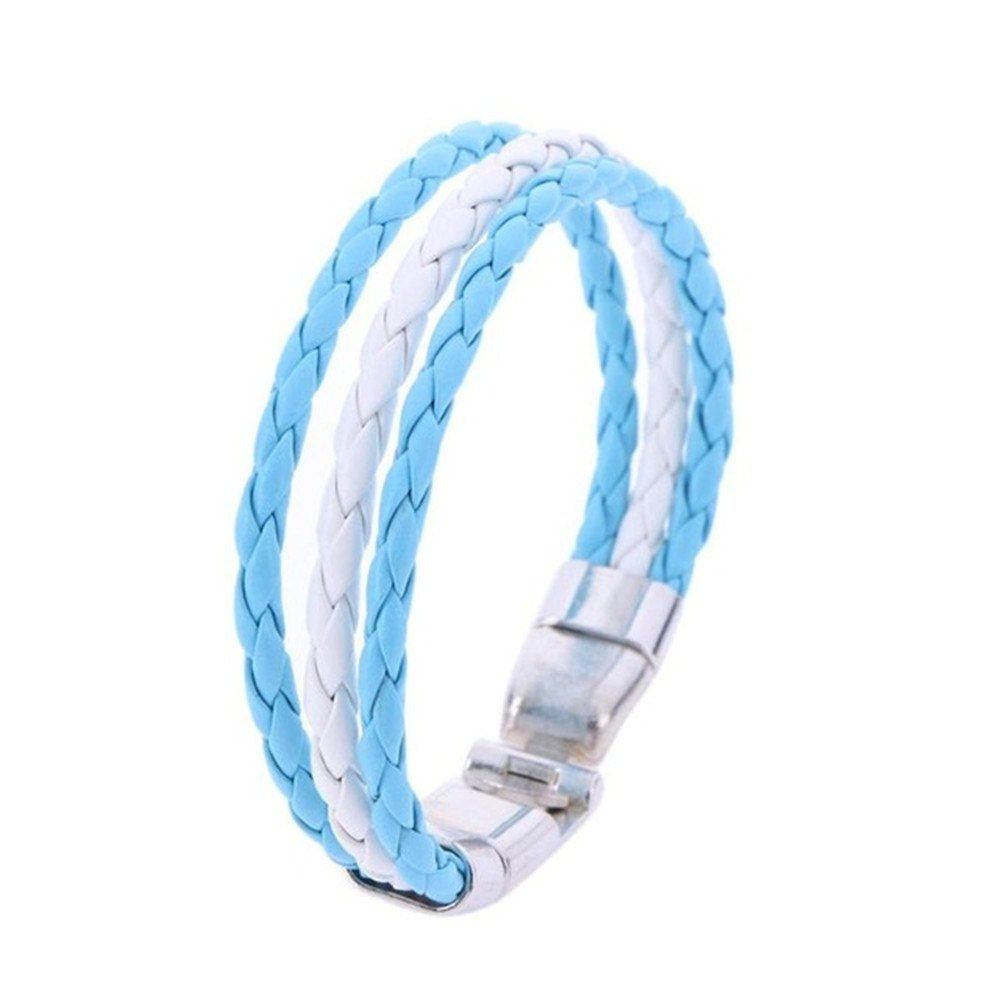 

National Unisex Bracelet for Football Soccer Fans, Multi-h