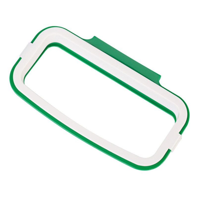 

Cupboard Door Back Trash Rack Storage Garbage Bag Holder, Multi